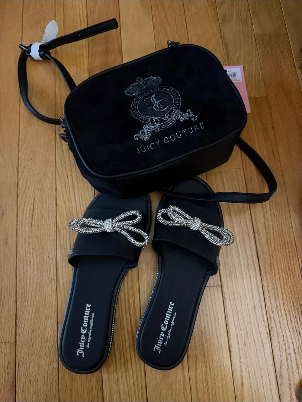 Juicy Couture bag & sandal set